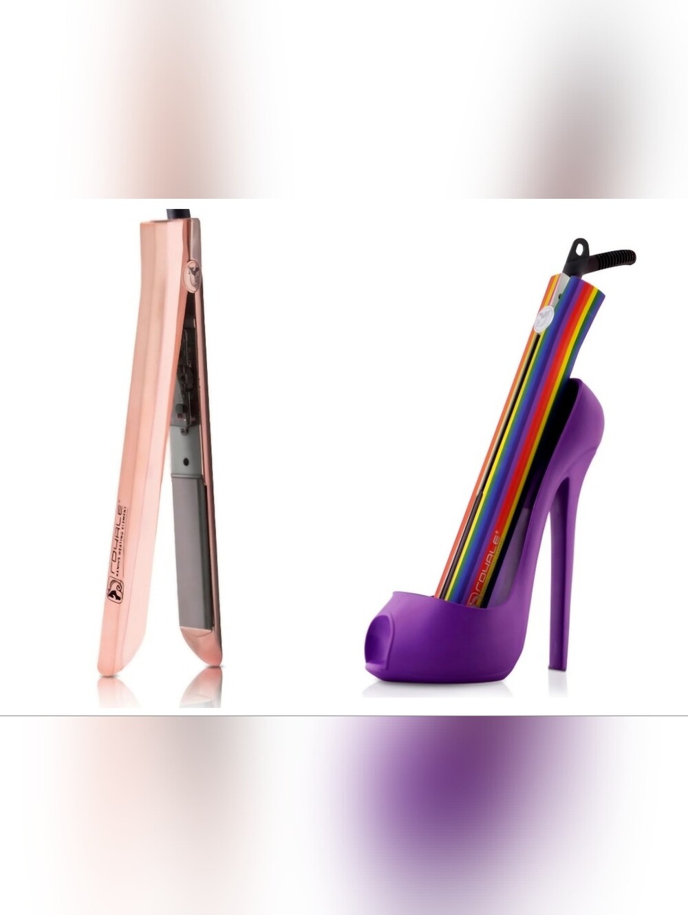 Royale Genius Straightener & Free Purple Holder. Element Diamond Collection.